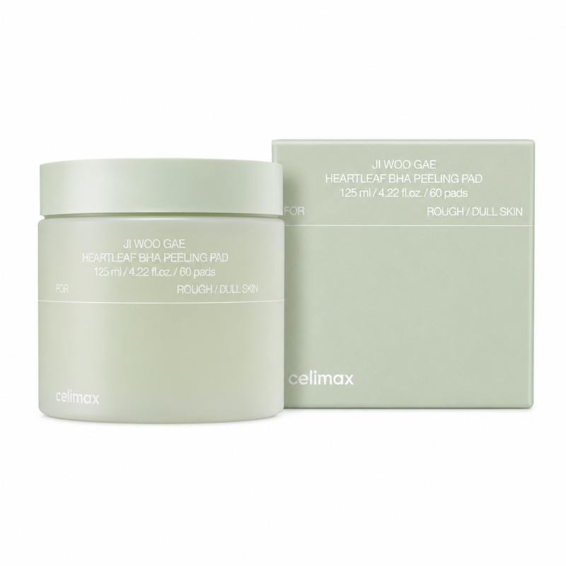 Celimax Heartleaf BHA Peeling Pad — 60 discos — imagem 1