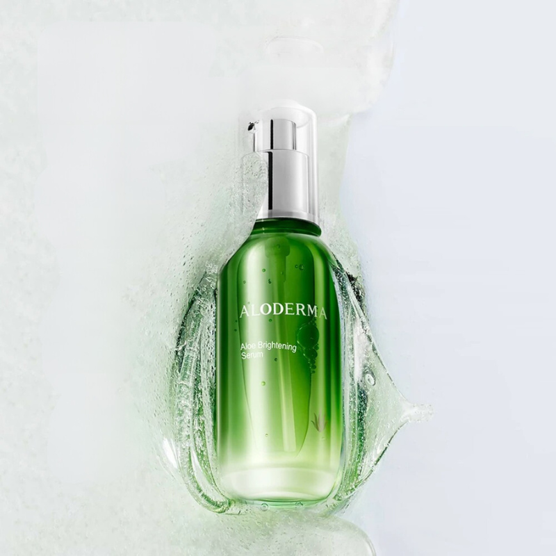 ALODERMA Aloe Brightening Serum 50g com Niacinamida