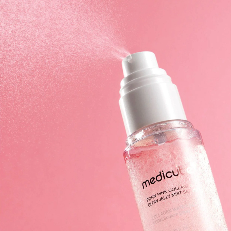 Medicube PDRN Pink Collagen Glow Jelly Mist Serum 100 ml — imagem 3