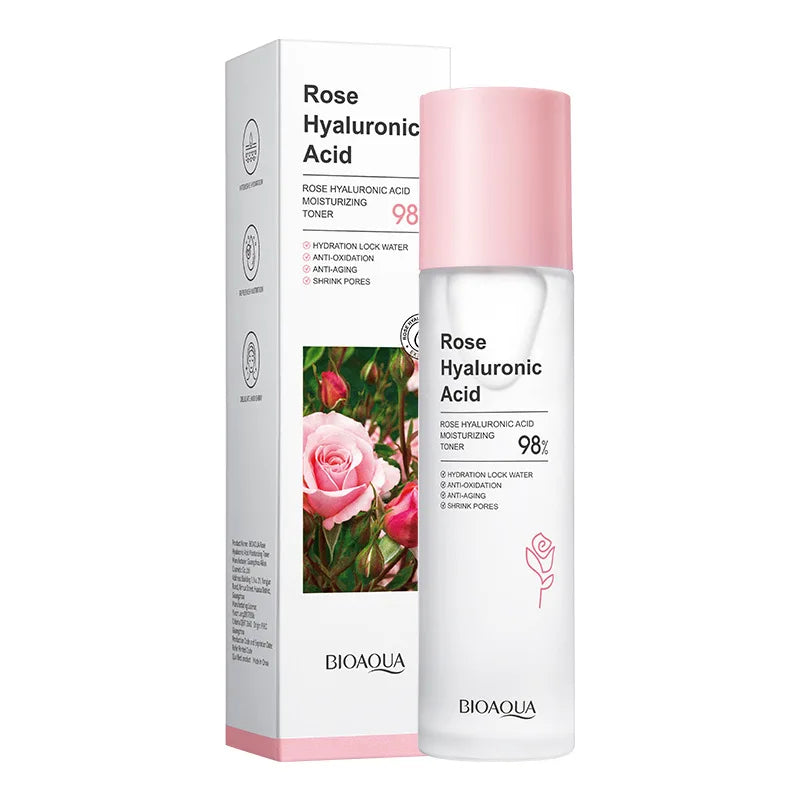 BIOAQUA Rose Hyaluronic Acid Toner 100 ml — imagem 2