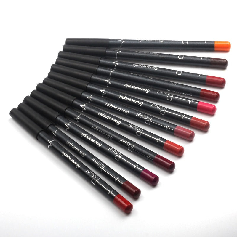 Kit de Lápis Labial Pudaier — 12 Cores — imagem 4