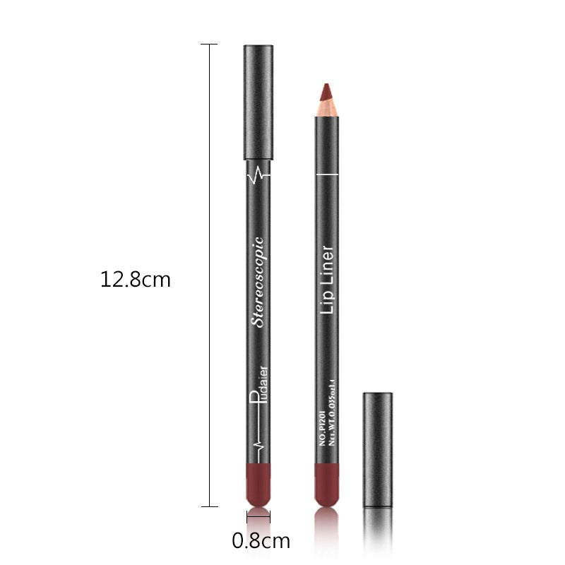 Kit de Lápis Labial Pudaier — 12 Cores — imagem 5
