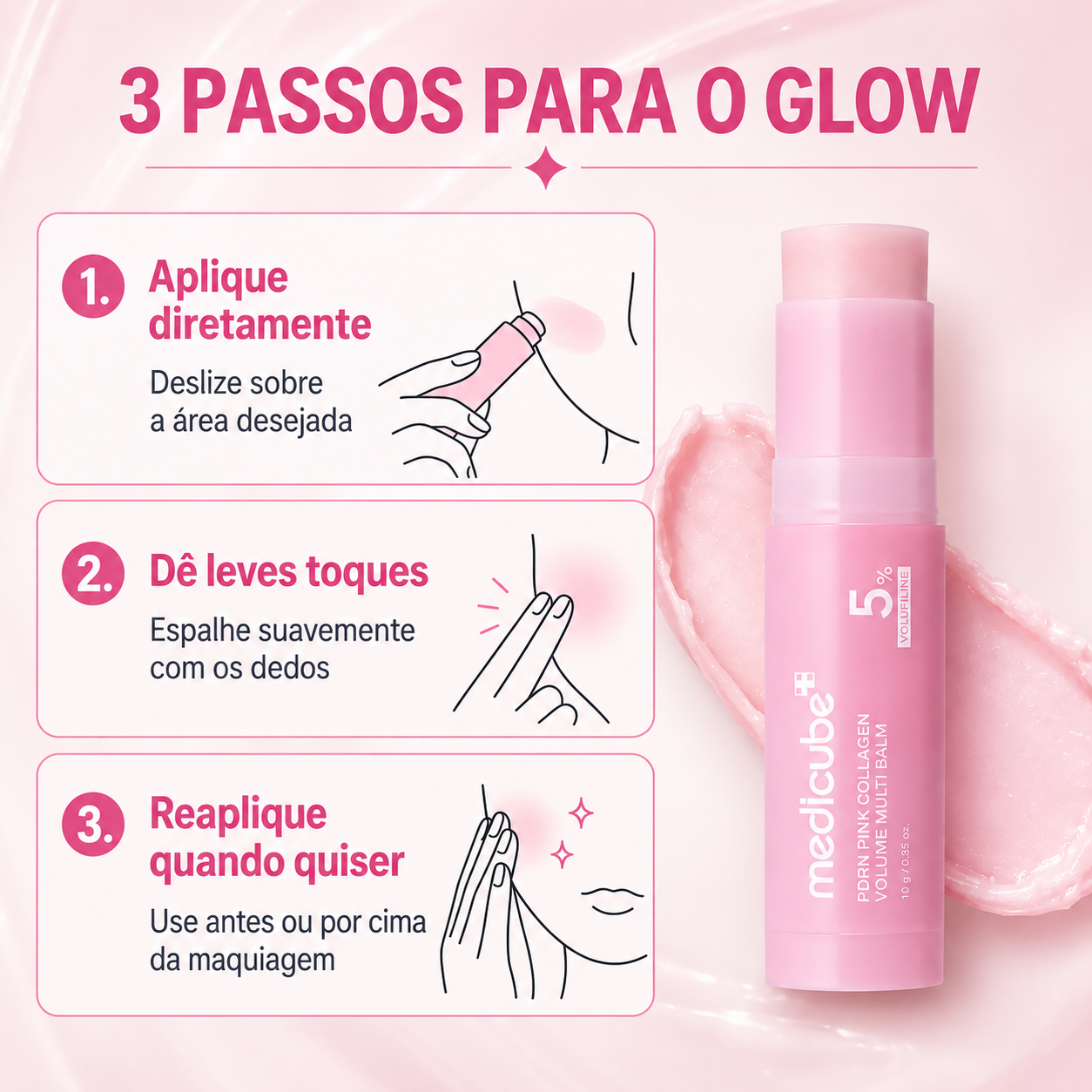 Medicube PDRN Pink Collagen Volume Multi Balm