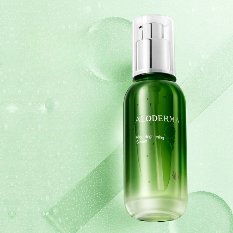 ALODERMA Aloe Brightening Serum 50g com Niacinamida
