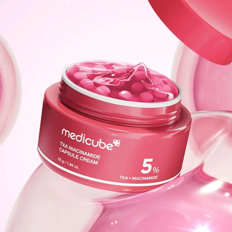 Medicube TXA Niacinamide Capsule Cream 55g com Niacinamida 5%