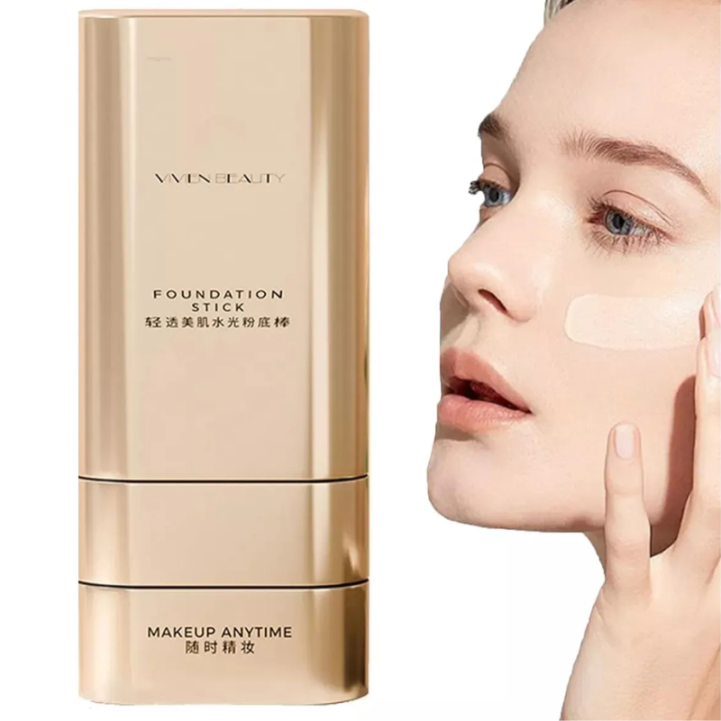 Base em Bastão VIVIEN BEAUTY 2 em 1 com Pincel — imagem 1