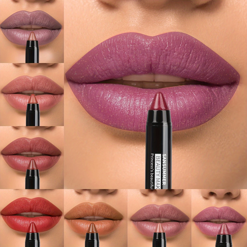 Lápis Labial SANSUMMER — 8 Opções de Cor — imagem 1