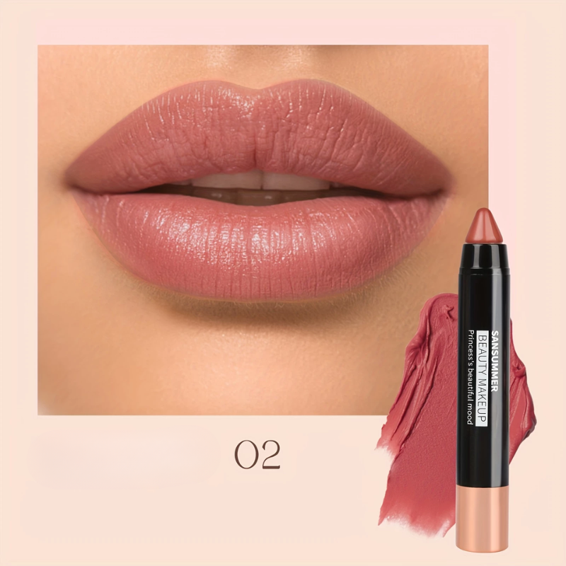 Lápis Labial SANSUMMER — 8 Opções de Cor — imagem 8