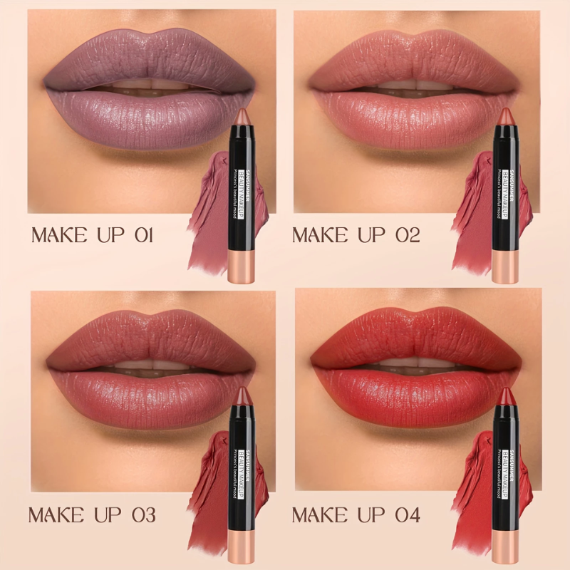 Lápis Labial SANSUMMER — 8 Opções de Cor — imagem 3