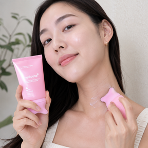 Medicube PDRN Collagen Gua Sha Neck Cream 90g — detalhe do produto
