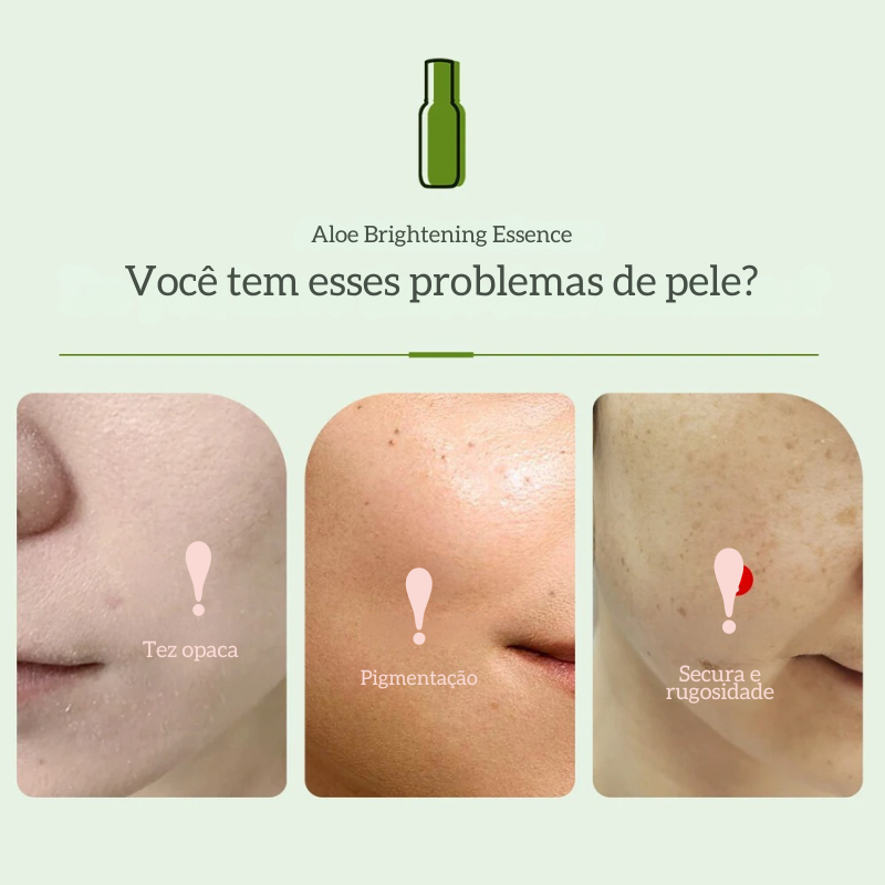 ALODERMA Aloe Brightening Serum 50g com Niacinamida