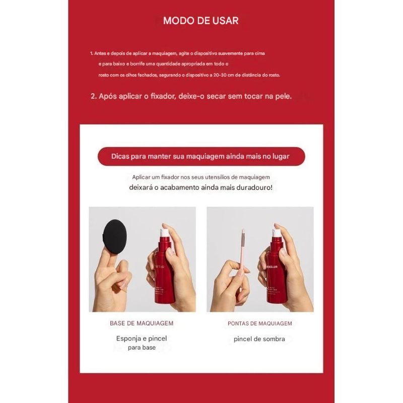 Fixador de Maquiagem TIRTIR Mask Fit 80 ml — imagem 4