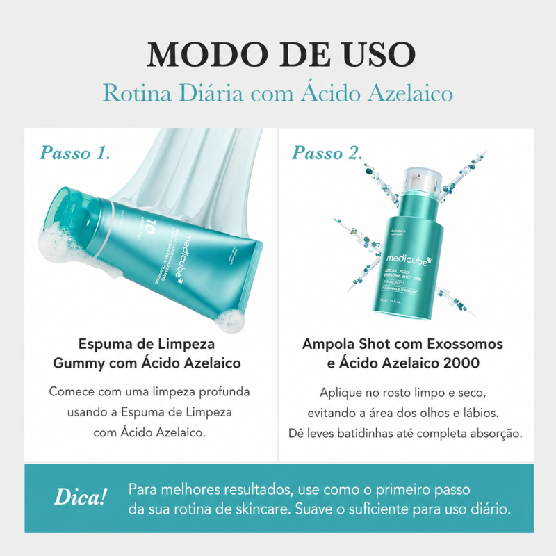 Medicube Azelaic Acid Exosome Shot 2000 30ml – Sérum Facial