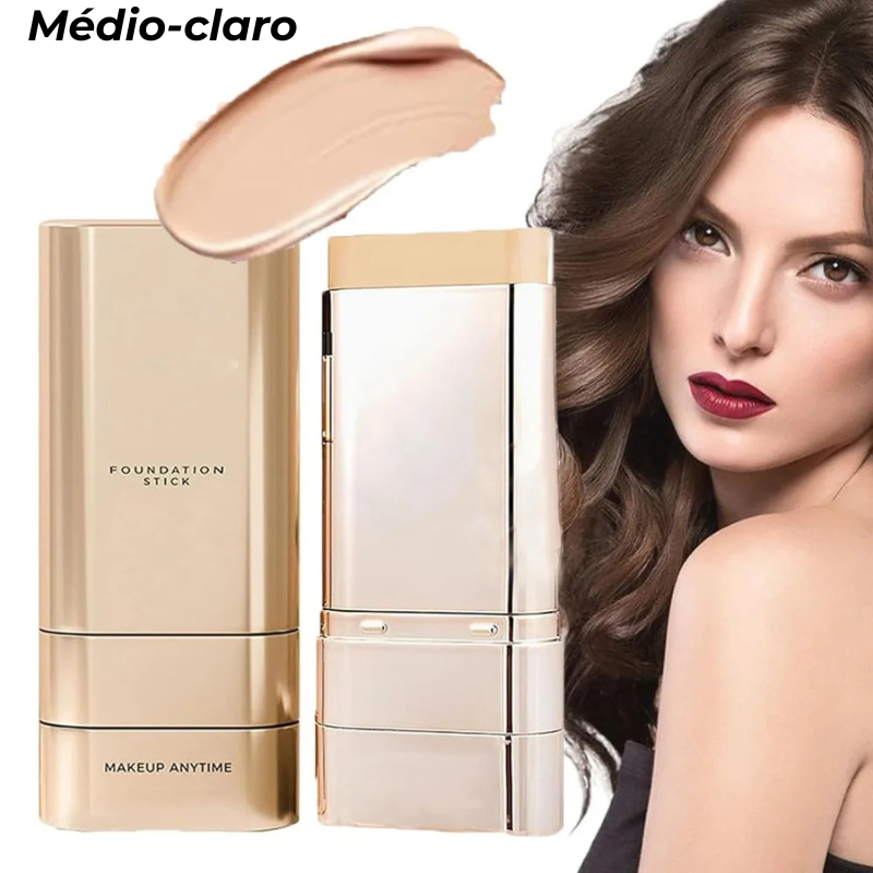 Base em Bastão VIVIEN BEAUTY 2 em 1 com Pincel — imagem 2