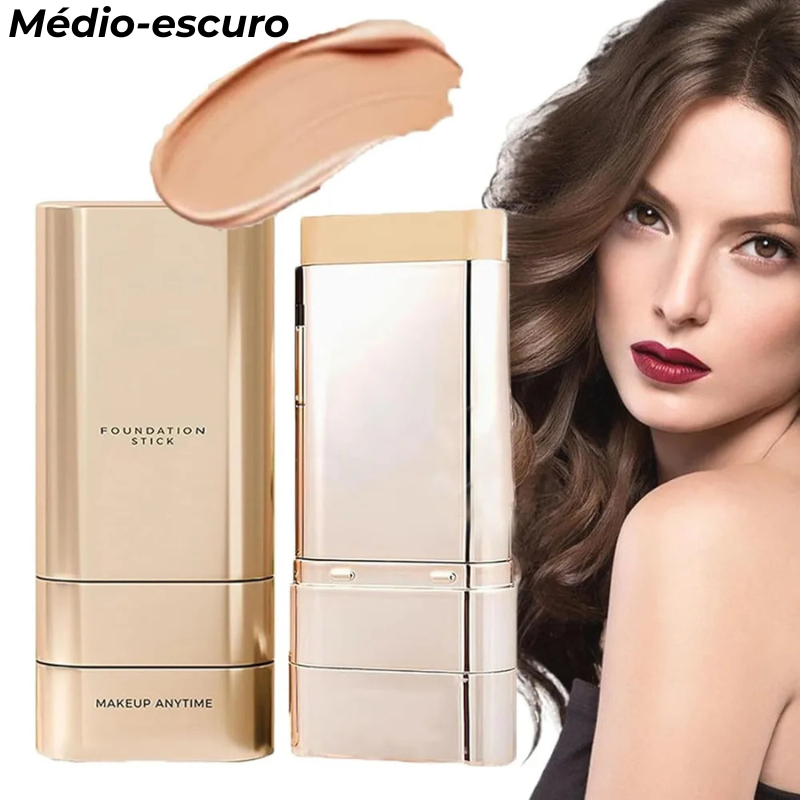 Base em Bastão VIVIEN BEAUTY 2 em 1 com Pincel — imagem 4