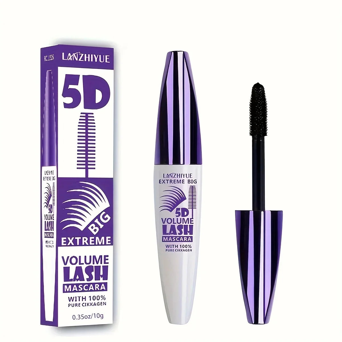 LANZHIYUE 5D Volume Lash Máscara de Cílios — imagem 2